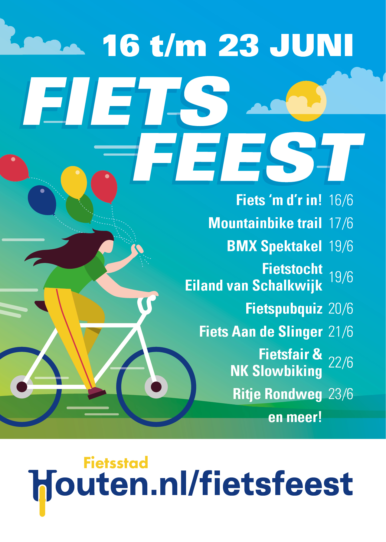 Fietsfeest programma 16 23 juni 2019